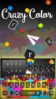 Teclado Rainbowkey colorido Cartaz