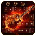 Fire Guitar Keyboard