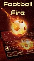 Football Fire Keyboard capture d'écran 2