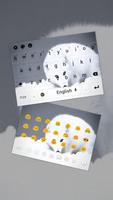 Arctic Fox Keyboard poster