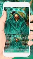 Tema setan Skull Death 3D poster