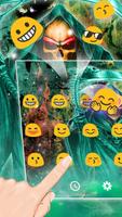 Devil Skull Chết 3D Theme ảnh chụp màn hình 1