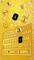 Gold Keyboard penulis hantaran
