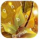 Golden Leaves Keyboard APK
