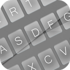 Grey Keyboard Theme Keypad 圖標