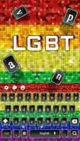 LGBT five-color g Affiche