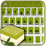 Green cake-like theme
