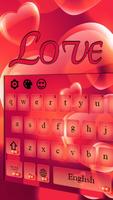 Love Scarlet Heart Keyboard Affiche