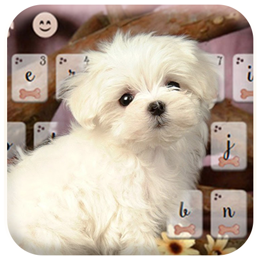 Lovely Puppy Theme Keyboard