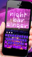 Night Neon Light Bar پوسٹر