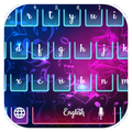 Purple Neon Keyboard