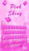 Girls Pink Shiny Affiche