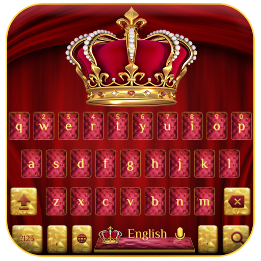Red Crown Keyboard