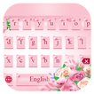 Peach Blossom Rose Typewriter