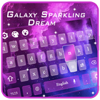 Electronic Purple Galaxy Theme icône