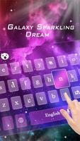Electronic Purple Galaxy Theme capture d'écran 1