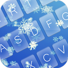 Snowfall snowflake Keyboard icône