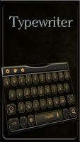 Máquina de escrever do vintage Cartaz