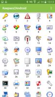 Keepass2Android Old Icon Set Affiche