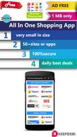 All In One Shopping App โปสเตอร์