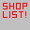 Shopping List and Grocery Shop