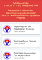 KEMENPORA - Pengembangan Pemuda Online スクリーンショット 3