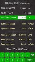 Milling Cut Calculator capture d'écran 2