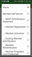 NSSF Website Mobile Application capture d'écran 3