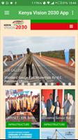 Vision 2030 Kenya MobileApp Affiche