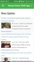 Vision 2030 Kenya MobileApp capture d'écran 1