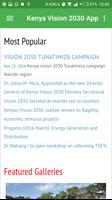 Vision 2030 Kenya MobileApp capture d'écran 2