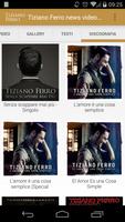 Tiziano Ferro news video testi スクリーンショット 3