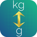 Kilogrammes grammes convertisseur APK