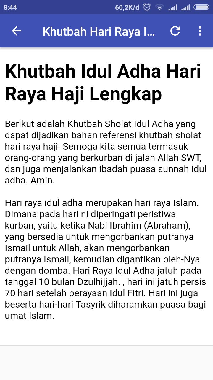 pics Khutbah Idul Adha 2021 khutbah idul adha pour android