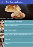 New Tiramisu Recipes پوسٹر