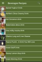Beverages Recipes capture d'écran 1