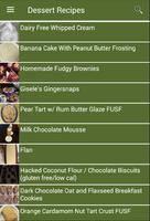 Dessert Recipes screenshot 1