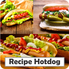 Recipe Hotdog ไอคอน