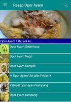 Resep Opor Ayam पोस्टर