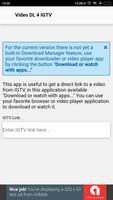 Video Downloader for IGTV Affiche