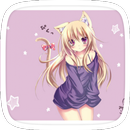 Kitten Girl Theme APK