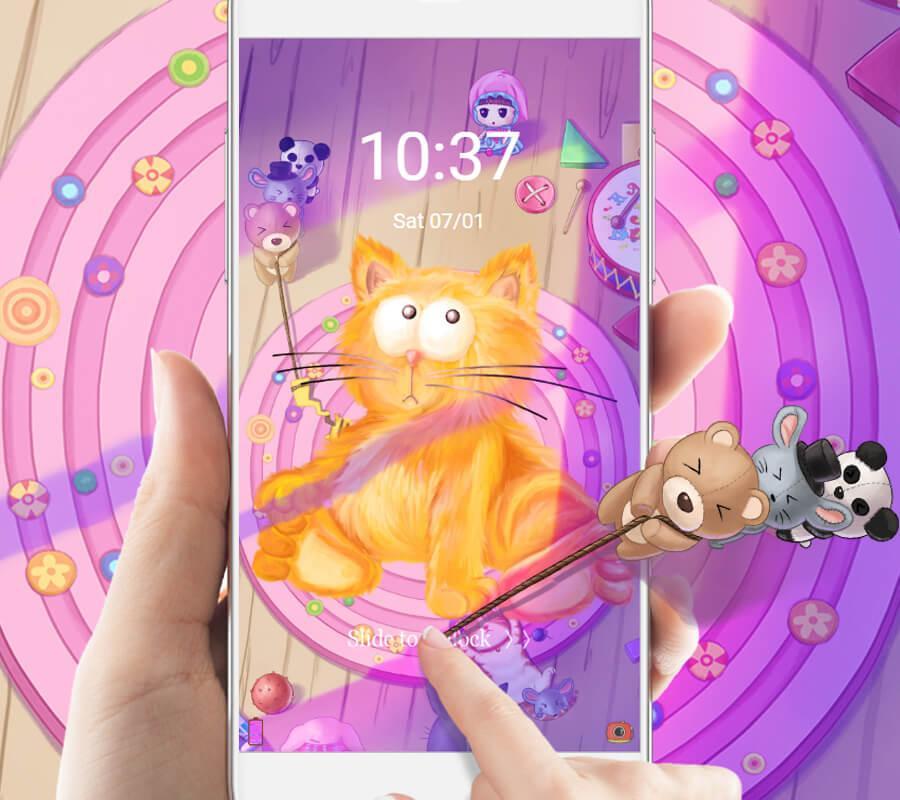 Android 用の 子猫のアニメの壁紙 Apk をダウンロード