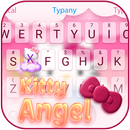 Kitty Angel: Pink and lovely Theme&Emoji Keyboard APK