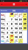 Malaysia Calendar 2016 imagem de tela 2