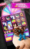 Kitty Fortune Wheel Slots ポスター