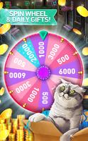 Kitty Fortune Wheel Slots capture d'écran 3