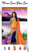 Women Fashion Saree Photo Suit captura de pantalla 1