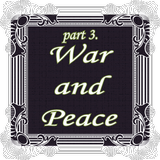 War and Peace,  novel by Leo Tolstoy part 3 of 3-icoon