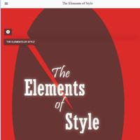 The Elements of Style by Willi Affiche