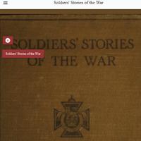 Soldiers’ Stories of the War poster